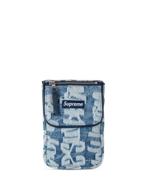 jacquard denim neck pouch by SUPREME