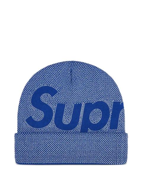 logo-detail beanie hat by SUPREME