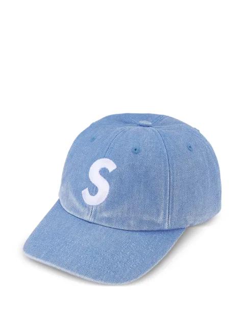 logo-embroidered cap by SUPREME