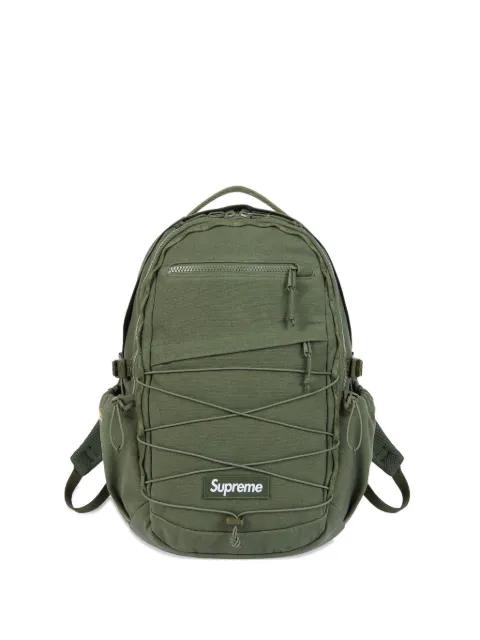 logo-patch backpack by SUPREME