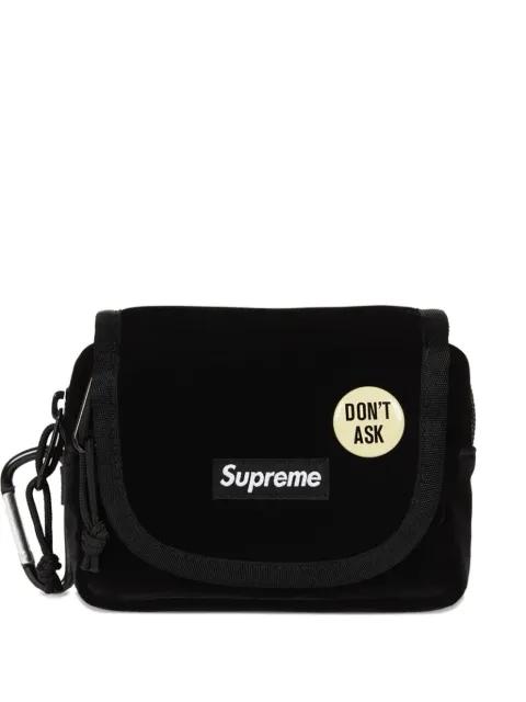 logo-patch belt bag by SUPREME