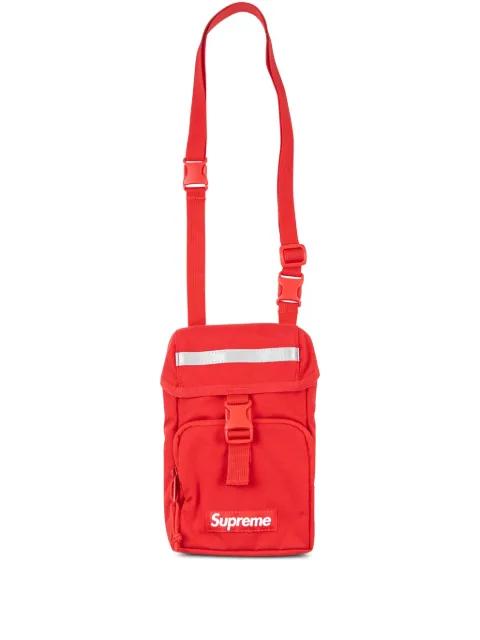 logo-patch camera bag by SUPREME
