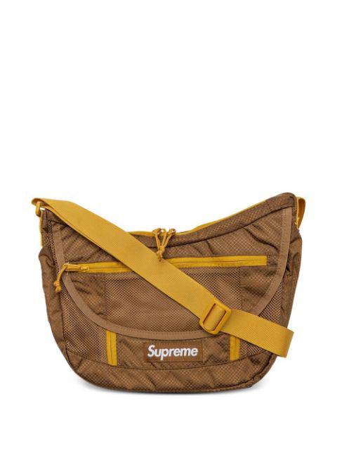 logo-patch messenger bag by SUPREME