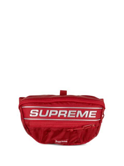 logo-print belt bag by SUPREME