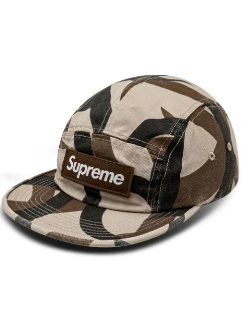 military-print camp cap by SUPREME