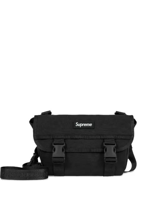 mini logo-patch messenger bag by SUPREME
