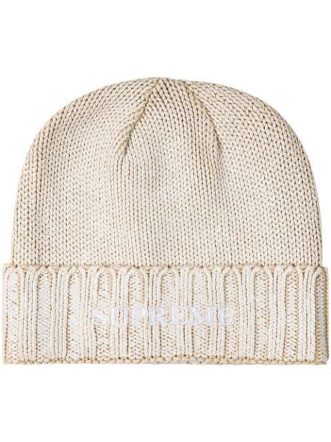 overprint knitted beanie by SUPREME