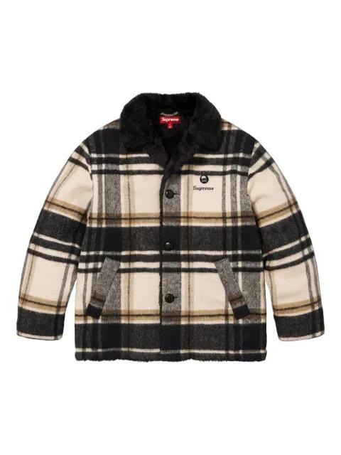 plaid-pattern jacket by SUPREME