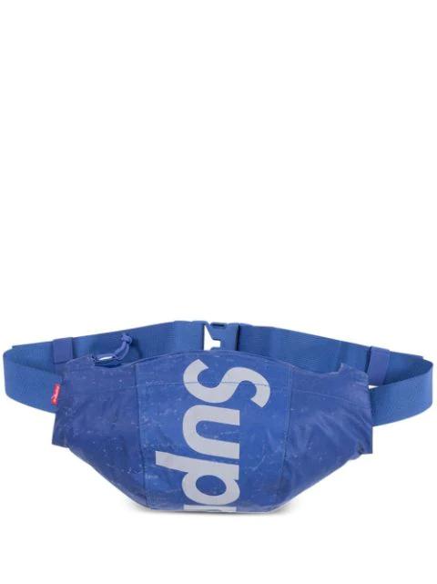 reflective speckled belt bag by SUPREME