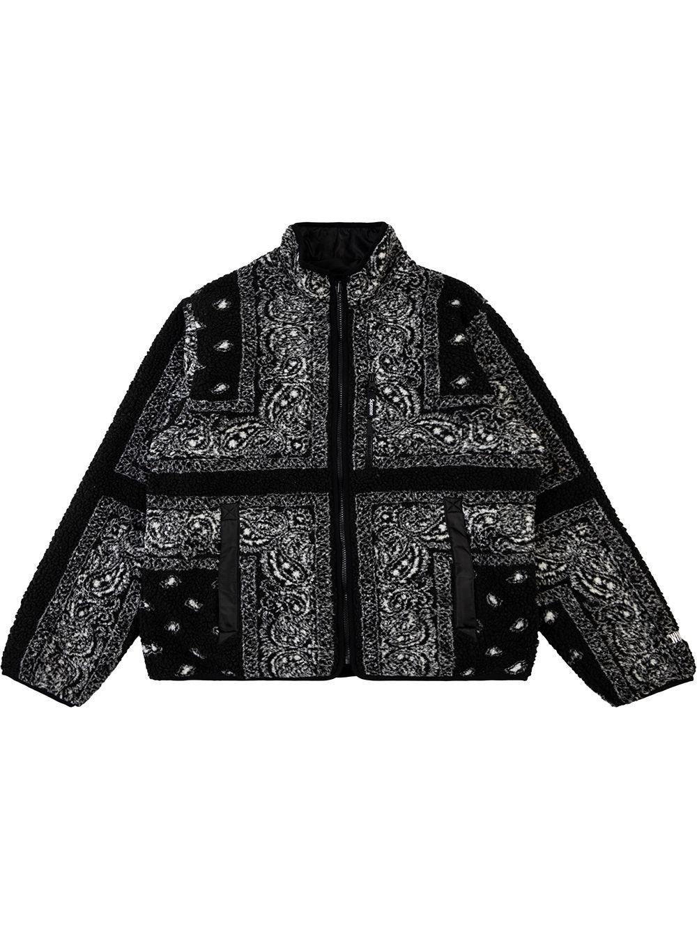 reversible bandana fleece jacket by SUPREME