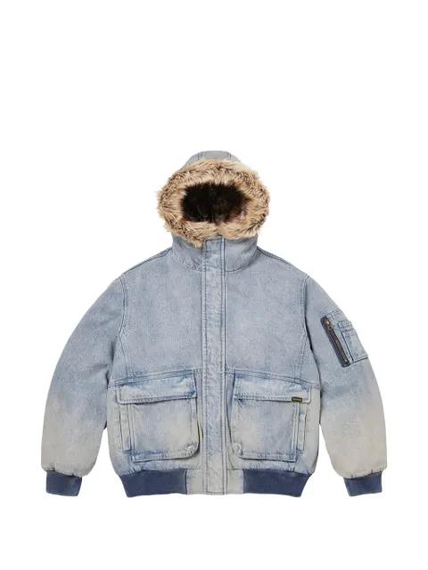 reversible faux-fur jacket by SUPREME