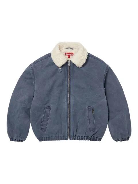 sherling lined bomber jacket by SUPREME