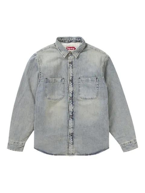 snap-fastening shirt by SUPREME