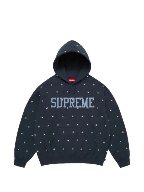 stars studded hoodie by SUPREME