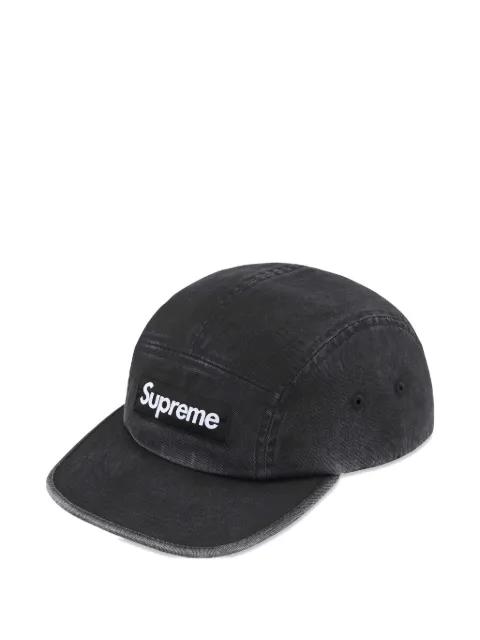 washed chino twill camp cap by SUPREME