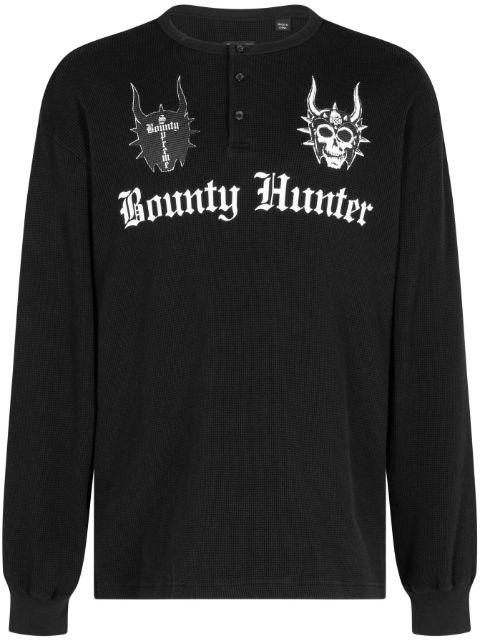 x Bounty Hunter Thermal Henley long-sleeve T-shirt by SUPREME