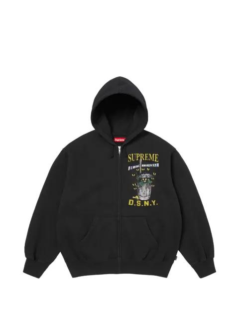 x DSNY zip-up hoodie by SUPREME