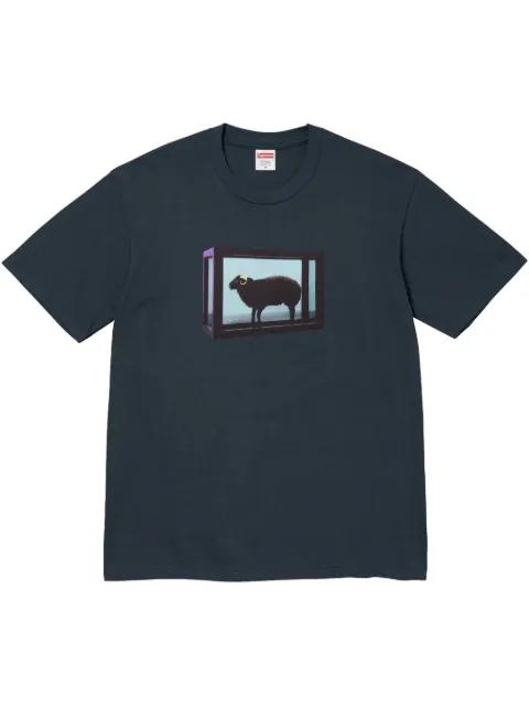 x Damien Hirst printed T-shirt by SUPREME