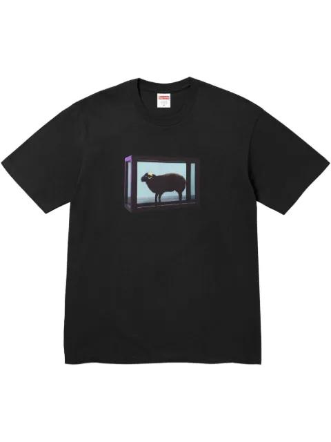 x Damien Hirst printed T-shirt by SUPREME