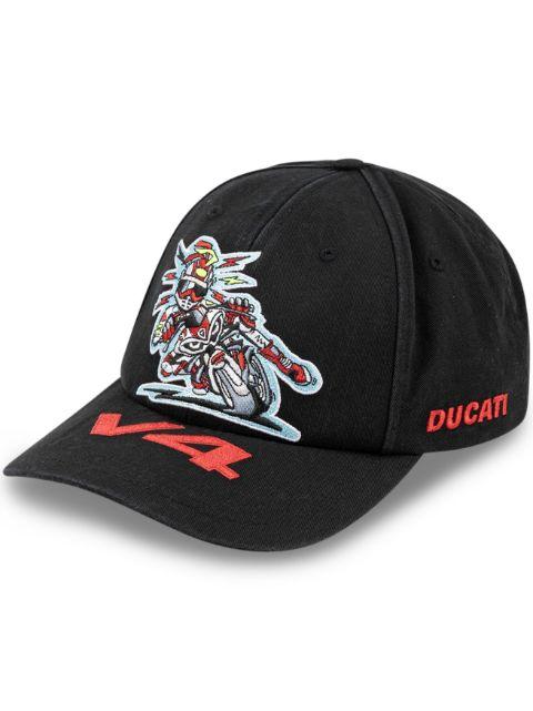 x Ducati six-panel "Black" cap by SUPREME