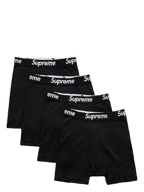 x Hanes Tagless boxer briefs (set of four) by SUPREME