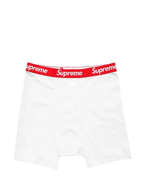 x Hanes logo-waistband boxers by SUPREME