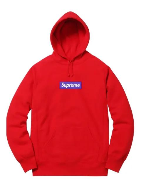 x James Jebbia Box Logo Hooded Sweatshirt by SUPREME