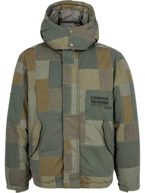 x Junya Watanabe patchwork hoodied jacket by SUPREME