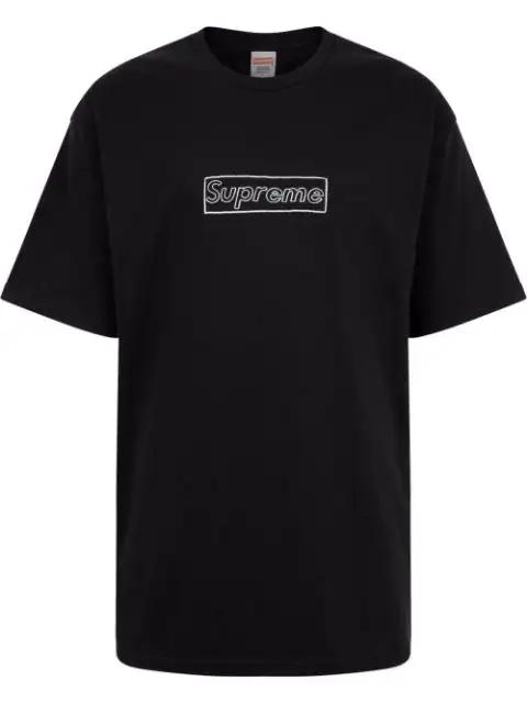 x Kaws Chalk Logo T-shirt by SUPREME