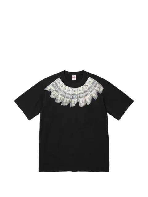 x MM6 Maison Margiela money-graphic T-shirt by SUPREME