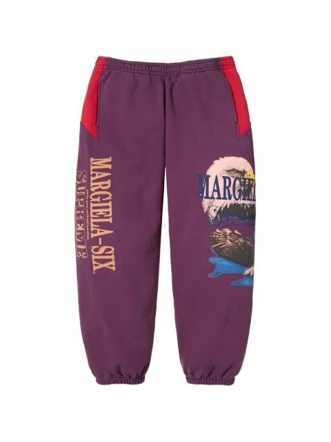 x Maison Margiela graphic-print track pants by SUPREME