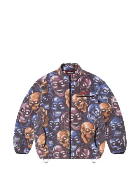 x Marmot skull-print jacket by SUPREME