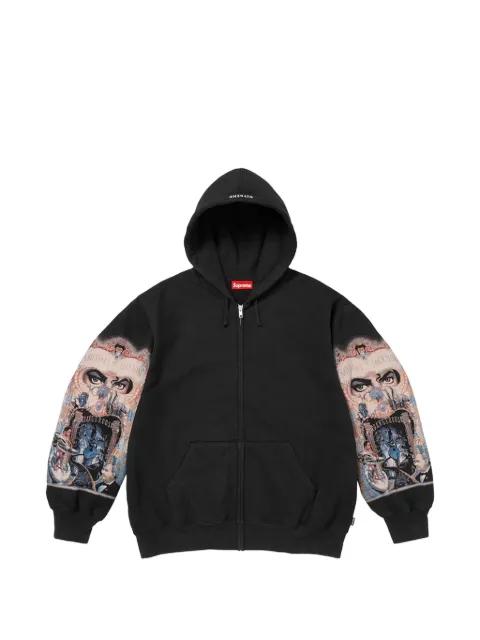 x Michael Jackson grapic-print hoodie by SUPREME