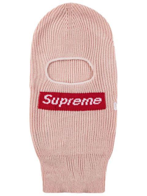 x New Era Box Logo knitted balaclava by SUPREME