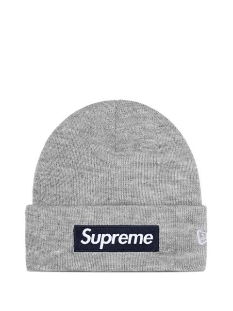 x New Era® Box logo-detail beanie hat by SUPREME