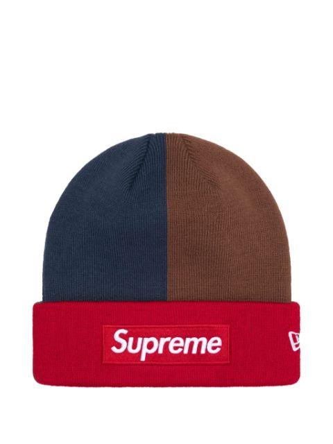 x New Era® box Logo beanie by SUPREME