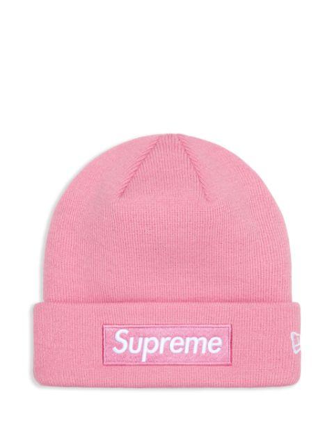 x New Era® box logo beanie by SUPREME
