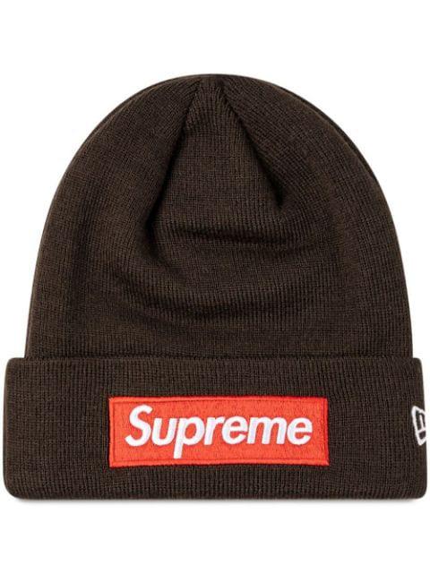 x New Era box-logo beanie by SUPREME