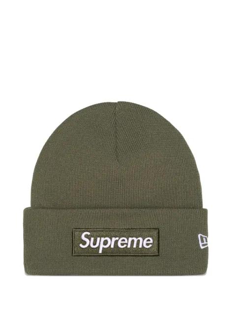 x New Era box logo beanie hat by SUPREME