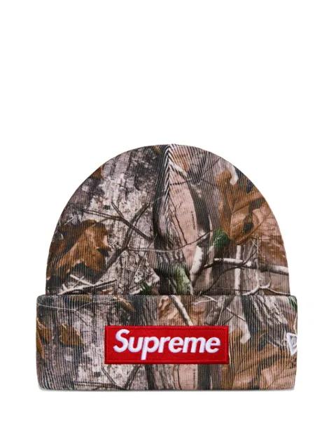 x New Era box logo beanie hat by SUPREME
