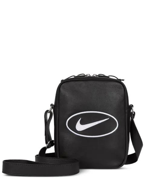 x Nike "SS25 - Black" leather shoulder bag by SUPREME