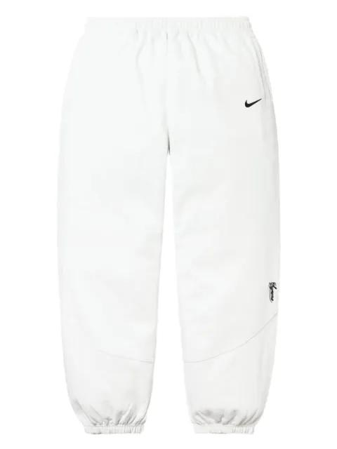 x Nike "SS25 - White" track pants by SUPREME