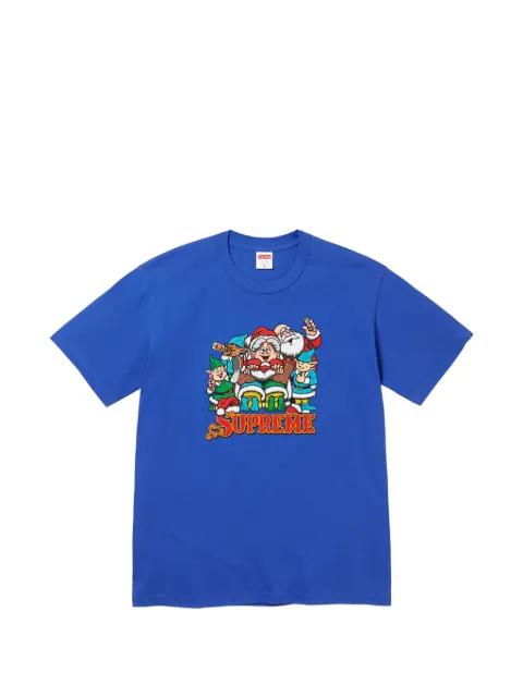 x Sean Cliver Naughty graphic-print T-shirt by SUPREME