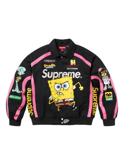 x SpongeBob SquarePants Jeff Hamilton racing jacket by SUPREME