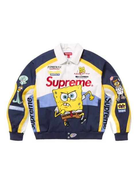 x SpongeBob SquarePants Jeff Hamilton racing jacket by SUPREME