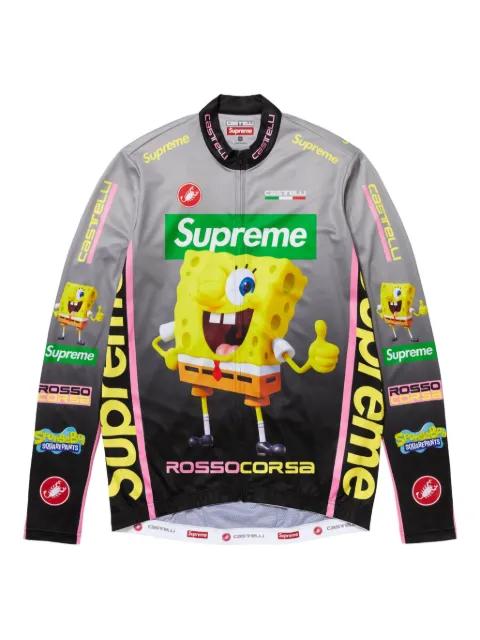 x SpongeBob SquarePants x Castelli® printed cycling top by SUPREME
