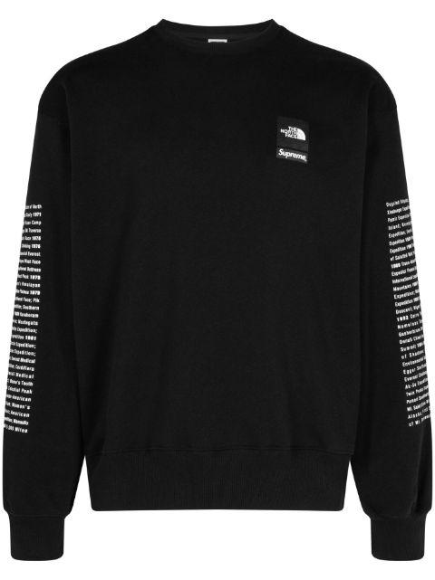 x The North Face "Black" sweatshirt by SUPREME
