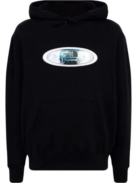 x The North Face Lenticular Mountain hoodie by SUPREME