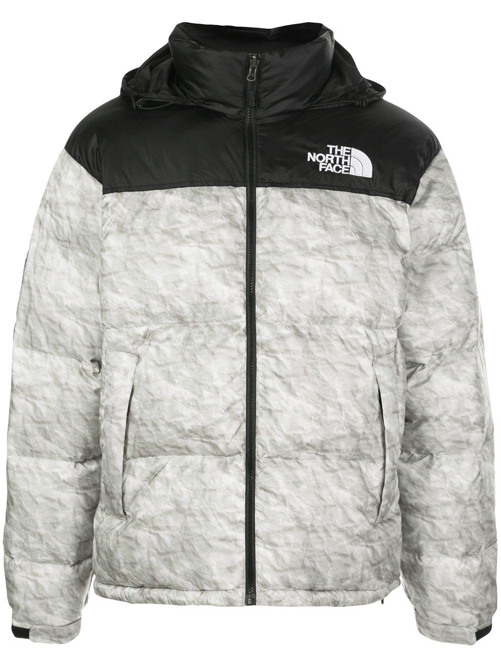 x The North Face Nuptse paper-print jacket by SUPREME