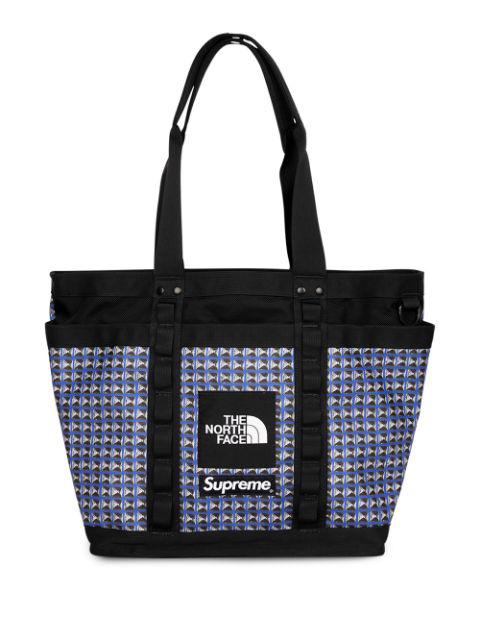 x The North Face Studded Explore utility tote bag by SUPREME
